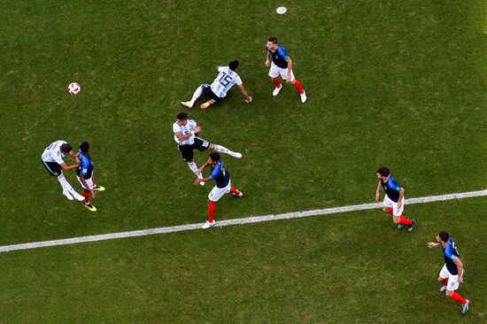 Футбол. ЧМ-2018. Матч Франция - Аргентина 