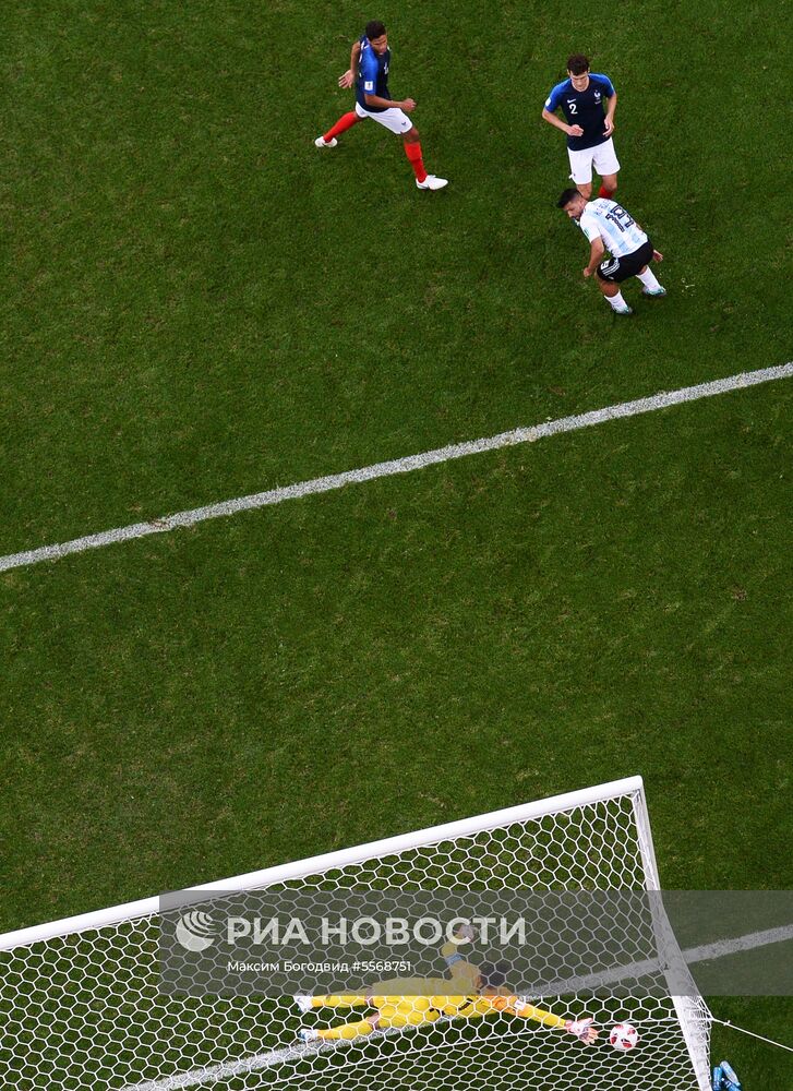 Футбол. ЧМ-2018. Матч Франция - Аргентина