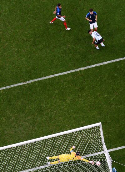 Футбол. ЧМ-2018. Матч Франция - Аргентина 