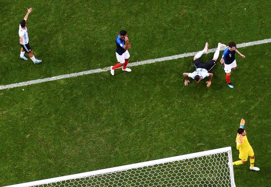 Футбол. ЧМ-2018. Матч Франция - Аргентина 