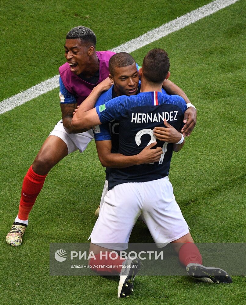 Футбол. ЧМ-2018. Матч Франция - Аргентина