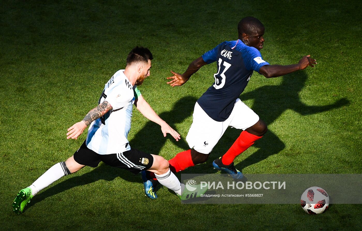 Футбол. ЧМ-2018. Матч Франция - Аргентина