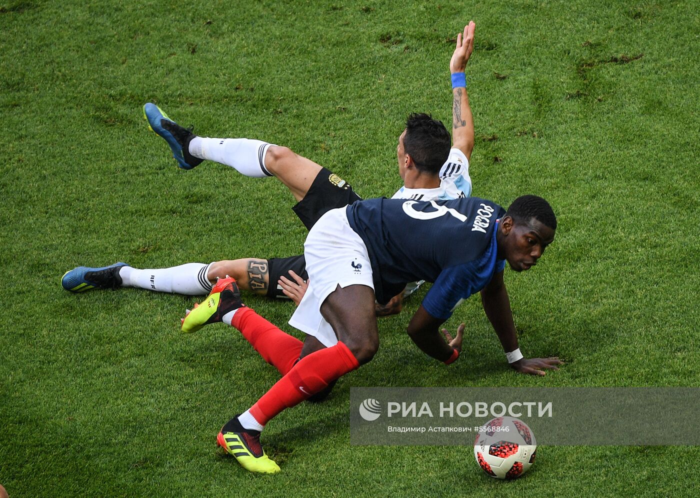Футбол. ЧМ-2018. Матч Франция - Аргентина