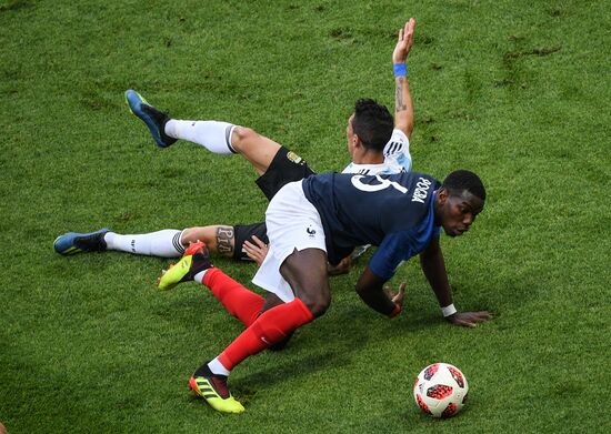 Футбол. ЧМ-2018. Матч Франция - Аргентина 