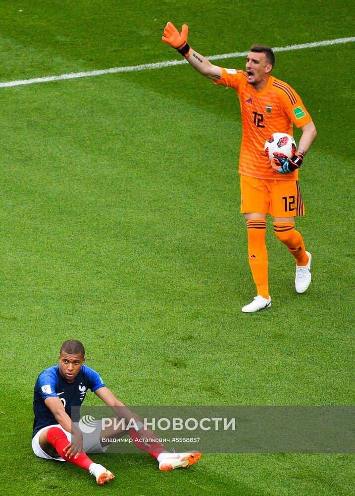 Футбол. ЧМ-2018. Матч Франция - Аргентина