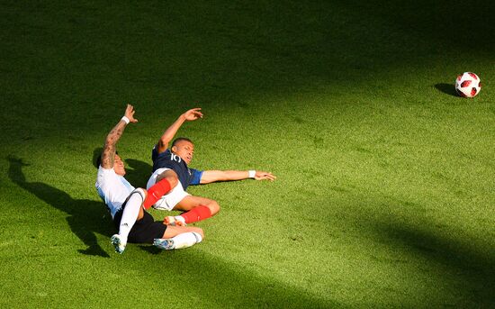 Футбол. ЧМ-2018. Матч Франция - Аргентина 