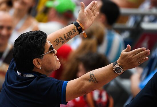 Футбол. ЧМ-2018. Матч Франция - Аргентина 