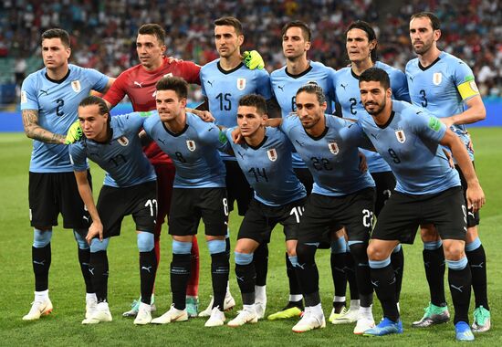 Футбол. ЧМ-2018. Матч Уругвай - Португалия