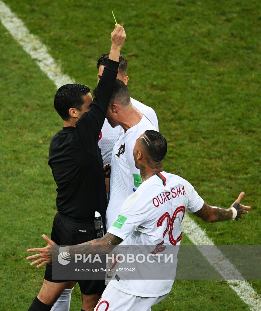 Футбол. ЧМ-2018. Матч Уругвай - Португалия