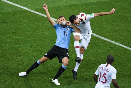 Футбол. ЧМ-2018. Матч Уругвай - Португалия