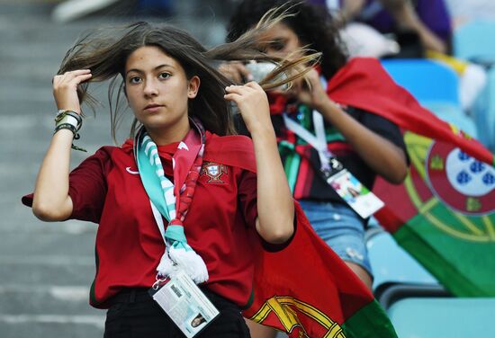 Футбол. ЧМ-2018. Матч Уругвай - Португалия