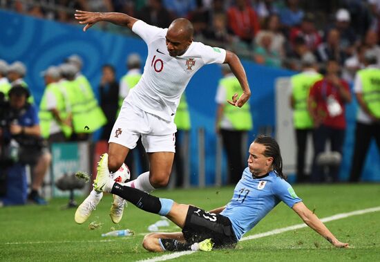 Футбол. ЧМ-2018. Матч Уругвай - Португалия