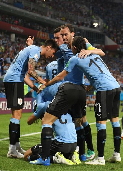 Футбол. ЧМ-2018. Матч Уругвай - Португалия