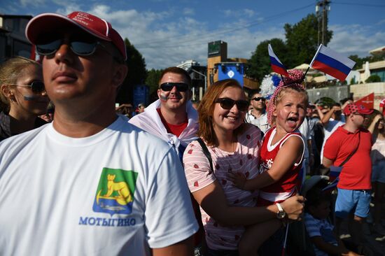 Просмотр матча ЧМ-2018 по футболу между сборными Испании и России 