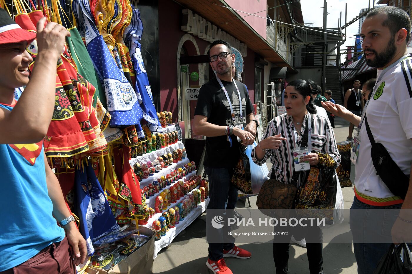 Продажа сувениров в Измайловском Кремле