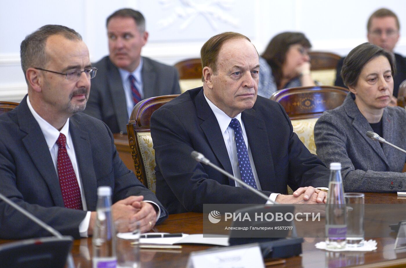 Встреча губернатора Санкт-Петербурга Г.Полтавченко с делегацией сената США