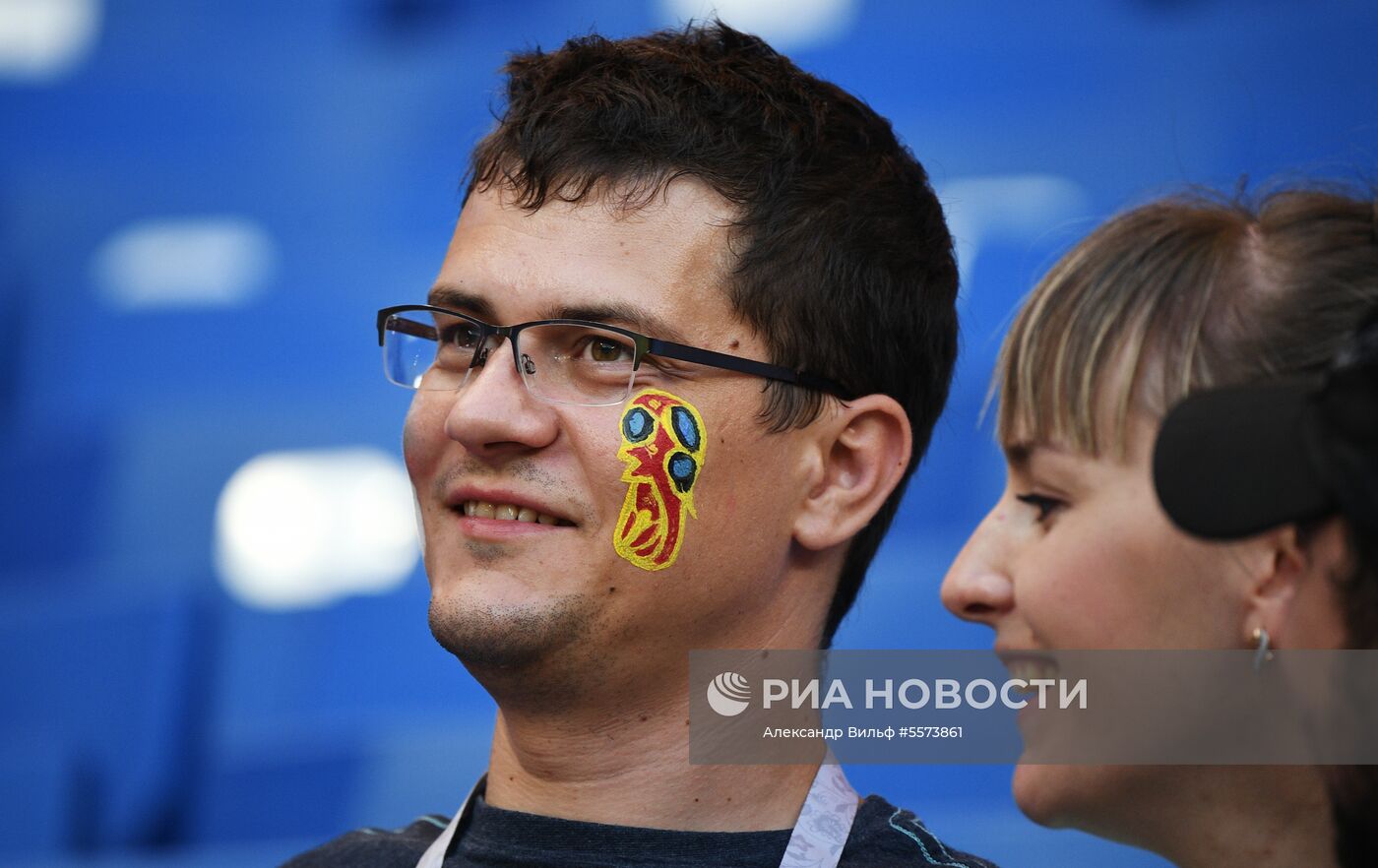 Болельщики перед матчем ЧМ-2018 по футболу между сборными Бельгии и Японии