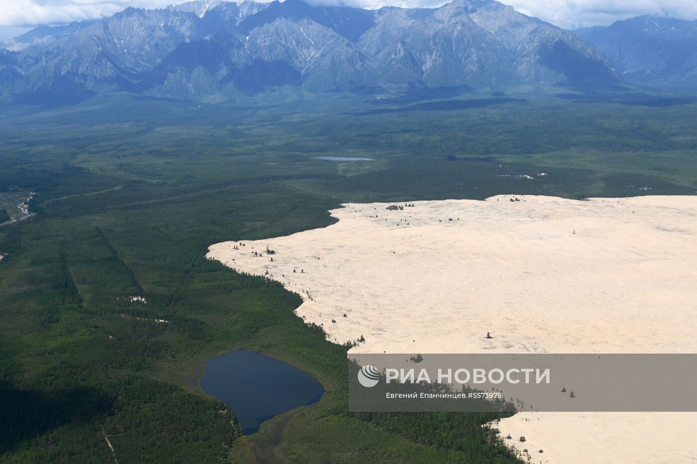 Пустыня "Чарские Пески" в Забайкальском крае