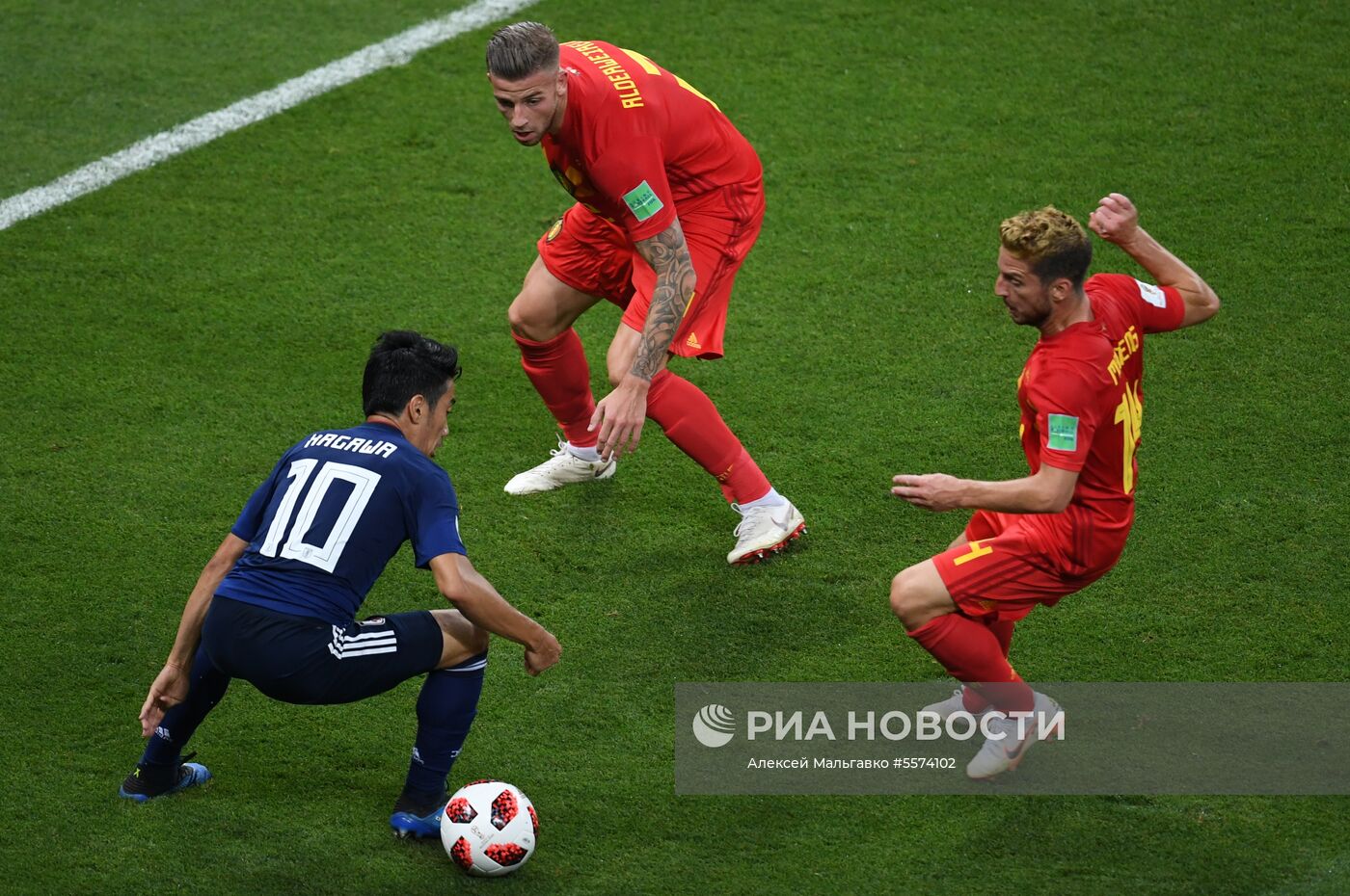 Футбол. ЧМ-2018. Матч Бельгия - Япония