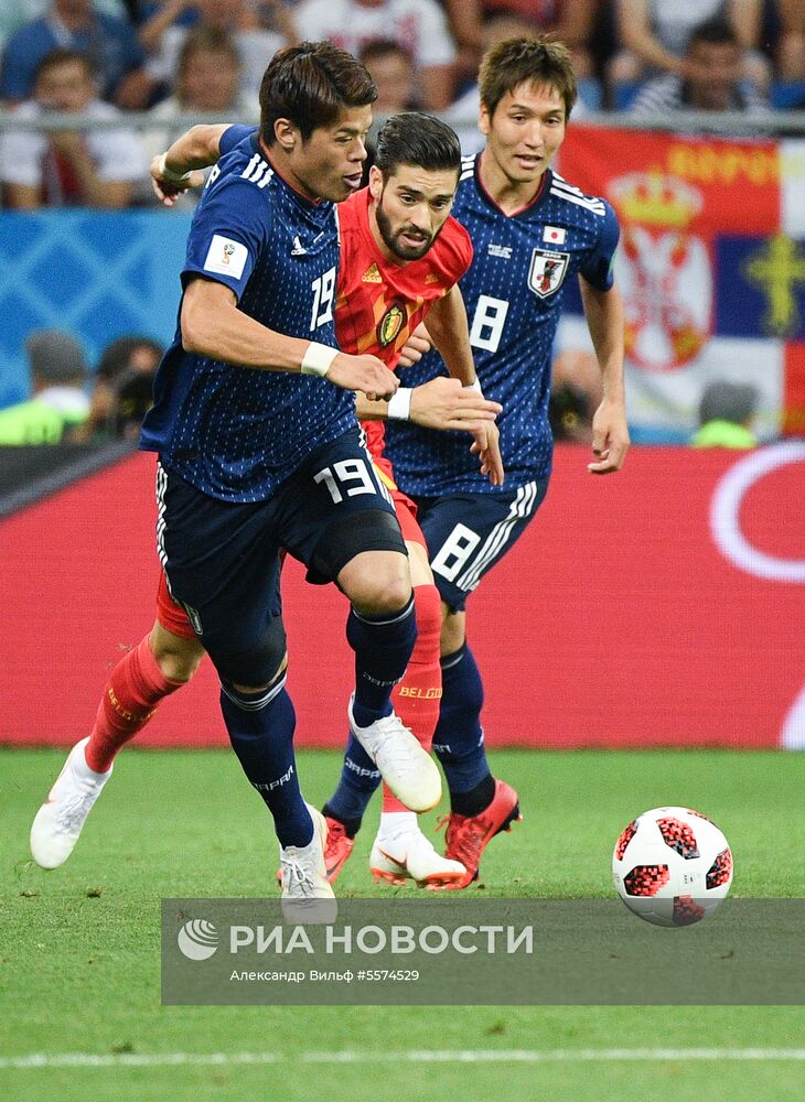 Футбол. ЧМ-2018. Матч Бельгия - Япония 