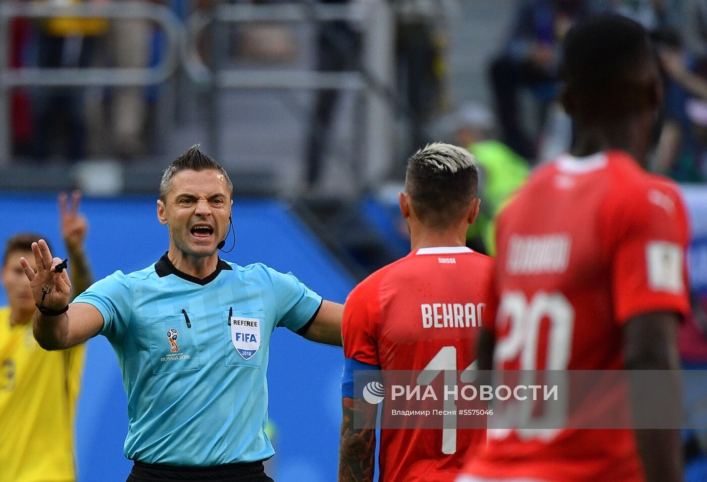 Футбол. ЧМ-2018. Матч Швеция - Швейцария