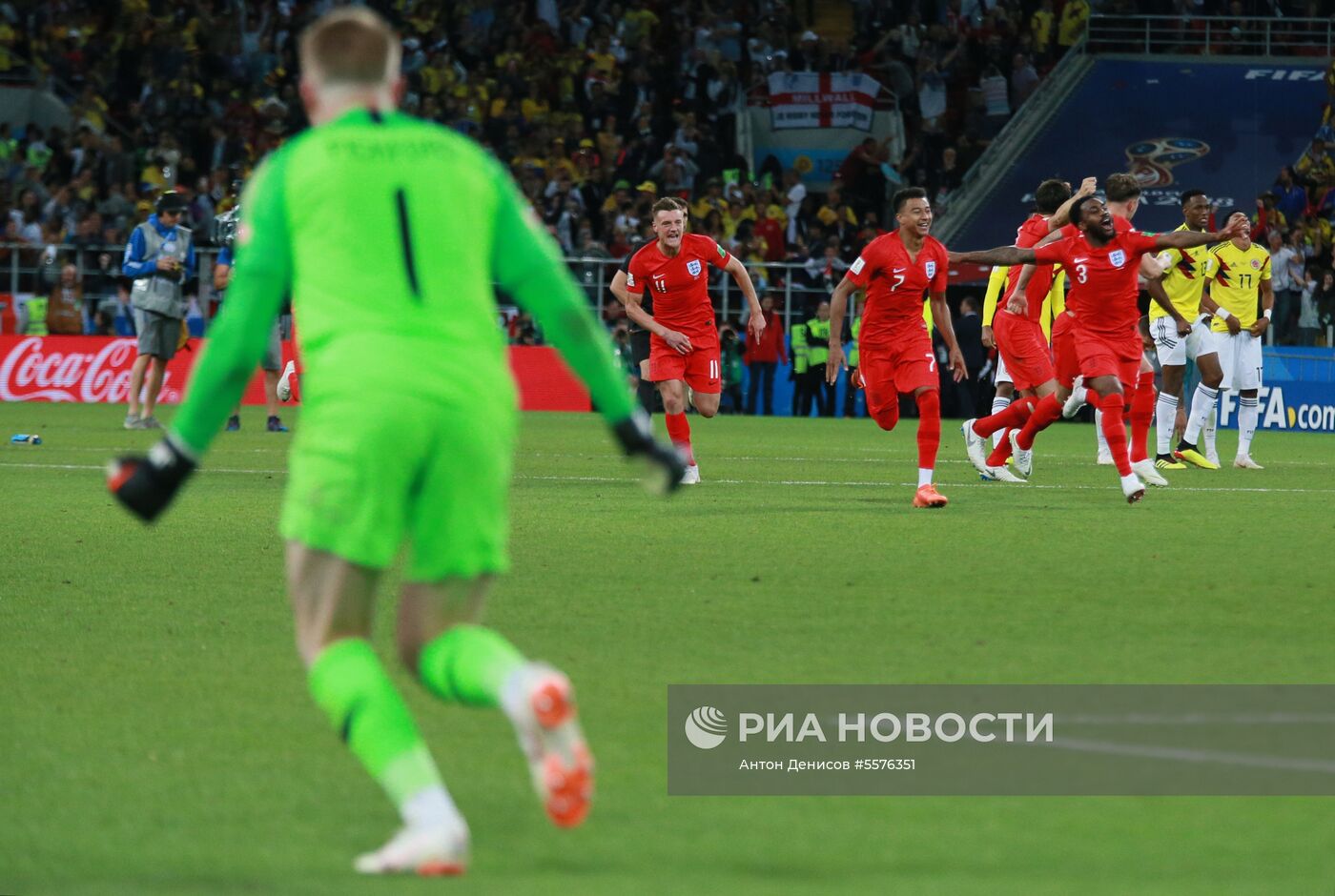 Футбол. ЧМ-2018. Матч Колумбия - Англия