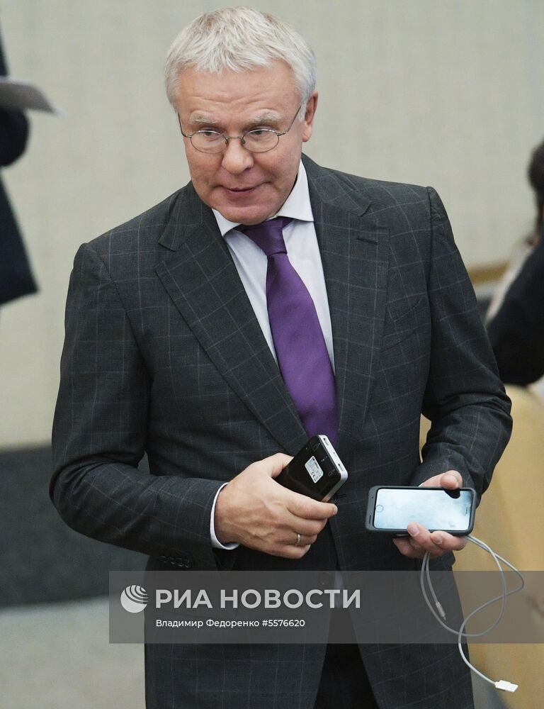 Пленарное заседание Госдумы РФ  