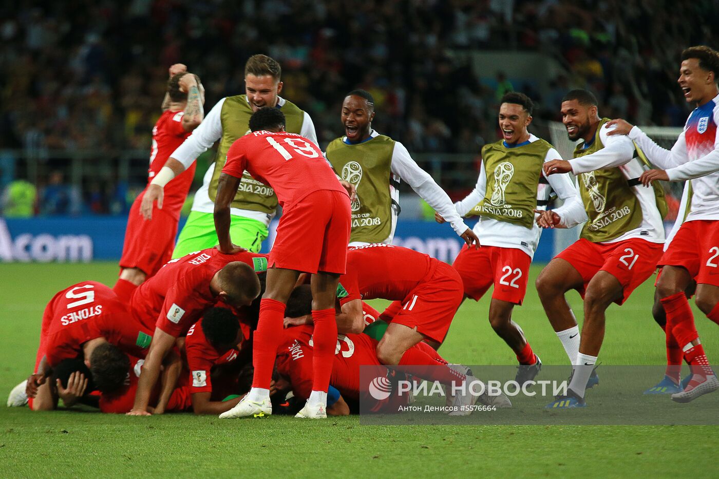 Футбол. ЧМ-2018. Матч Колумбия - Англия