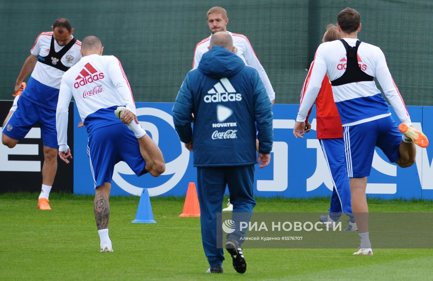 Футбол. ЧМ-2018. Тренировка сборной России