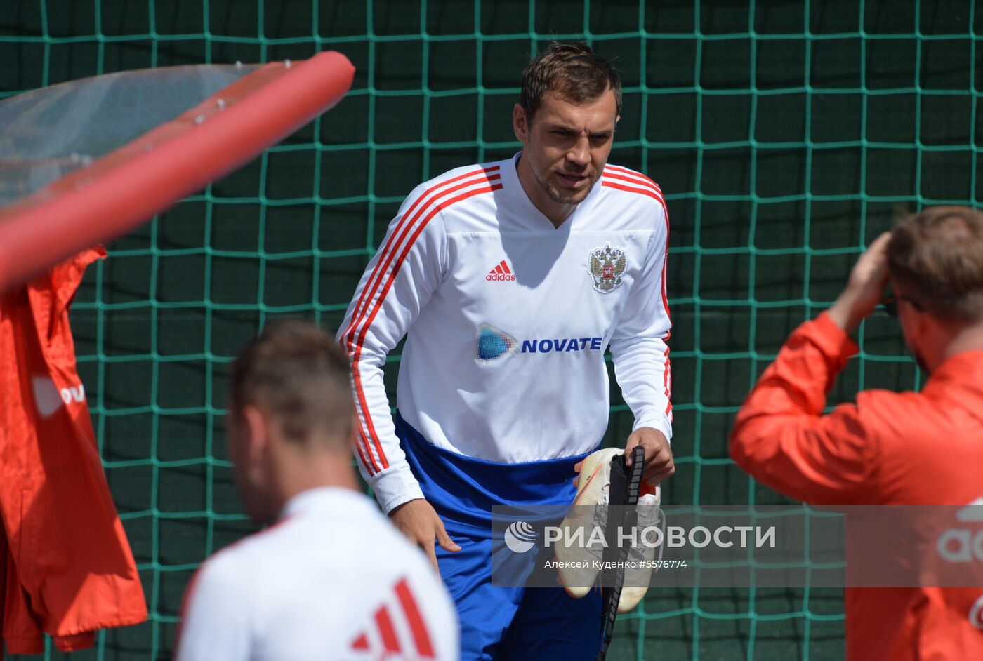 Футбол. ЧМ-2018. Тренировка сборной России