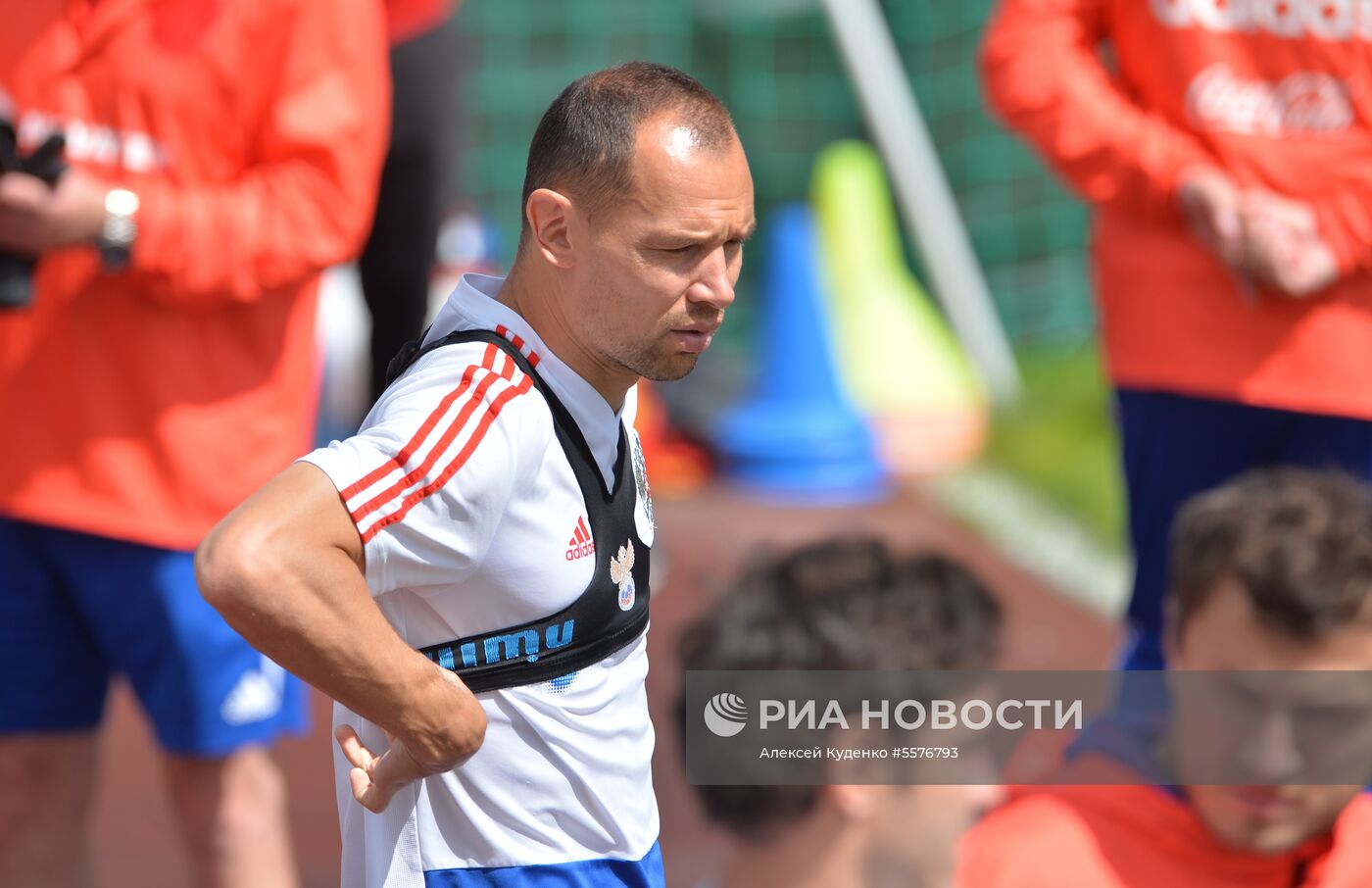 Футбол. ЧМ-2018. Тренировка сборной России