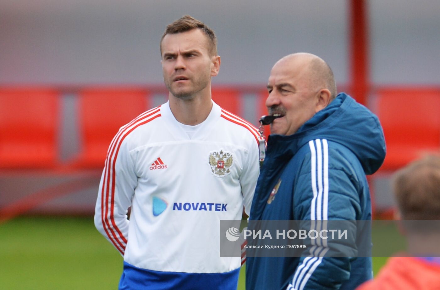 Футбол. ЧМ-2018. Тренировка сборной России