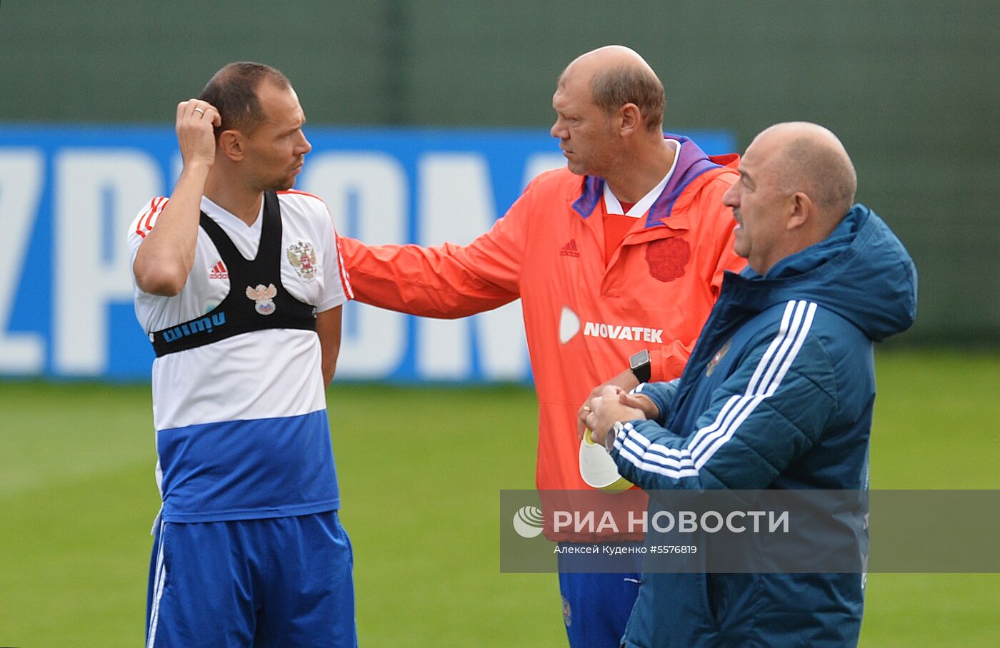 Футбол. ЧМ-2018. Тренировка сборной России