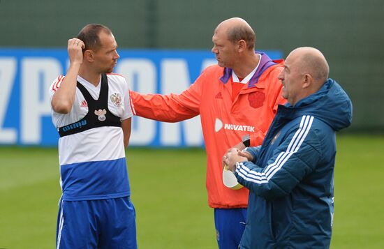 Футбол. ЧМ-2018. Тренировка сборной России