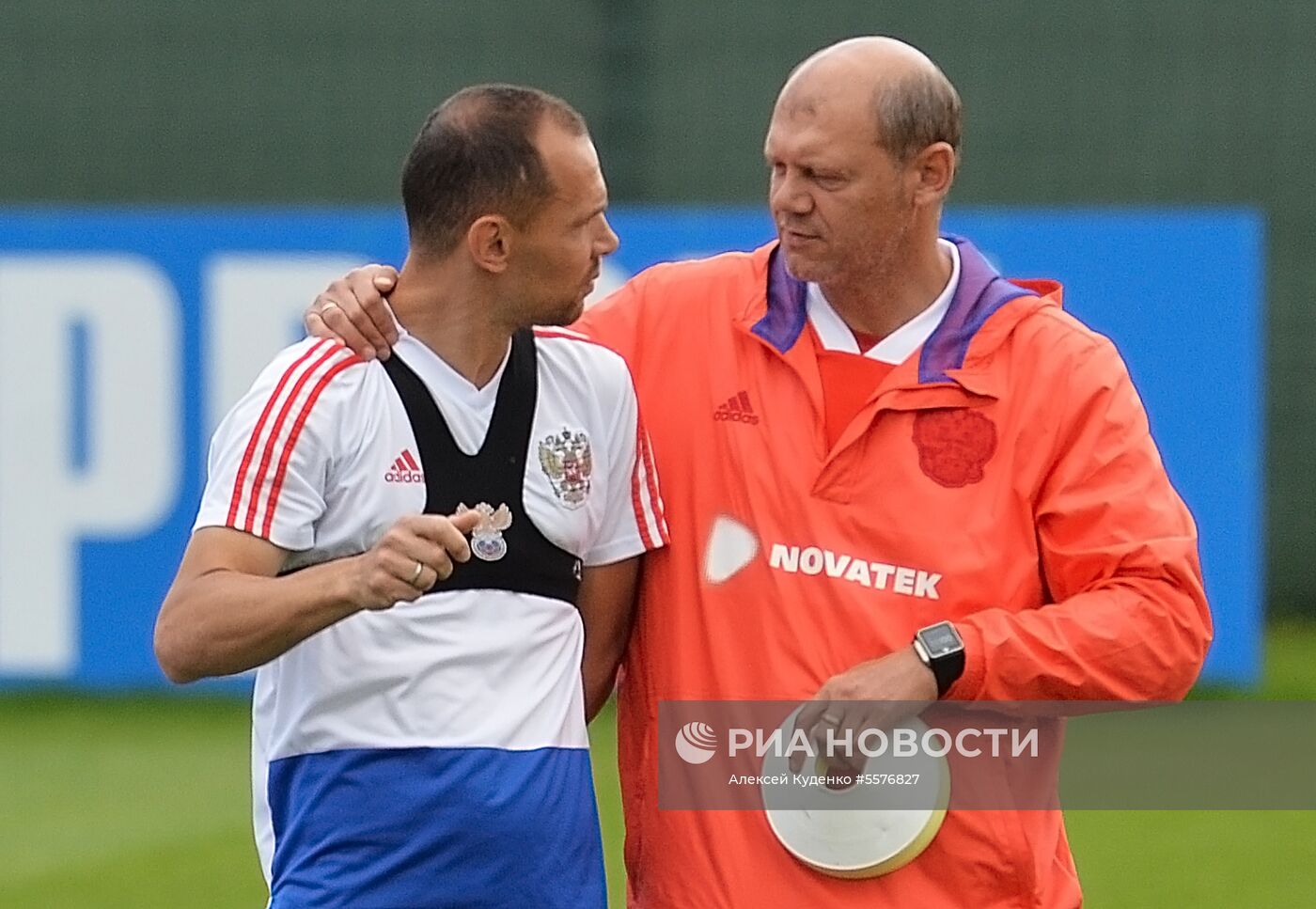 Футбол. ЧМ-2018. Тренировка сборной России