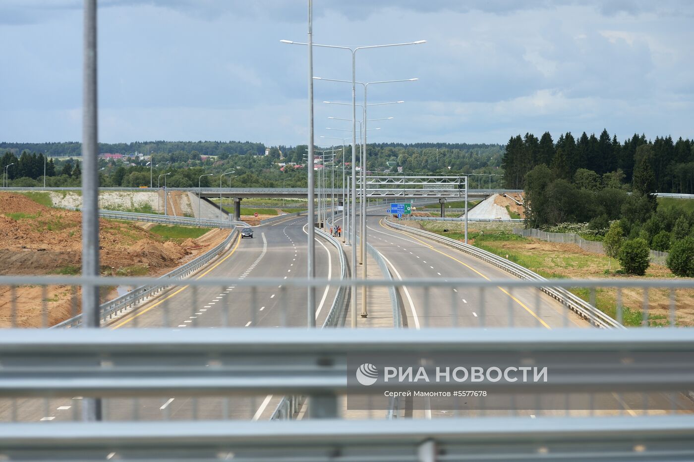 Строительство ЦКАД и трассы М-11 "Москва - Санкт-Петербург"