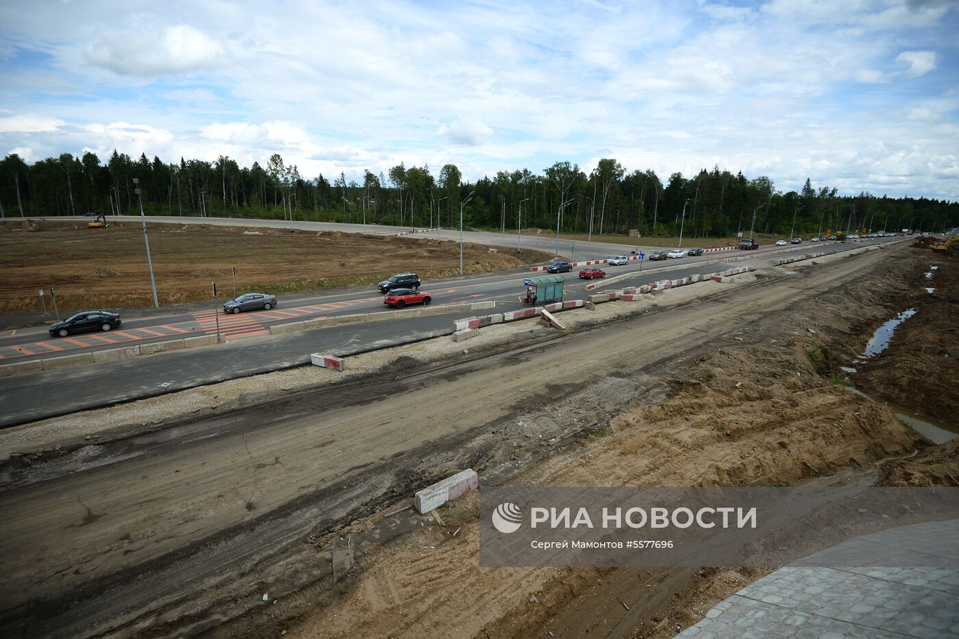 Строительство ЦКАД и трассы М-11 "Москва - Санкт-Петербург"