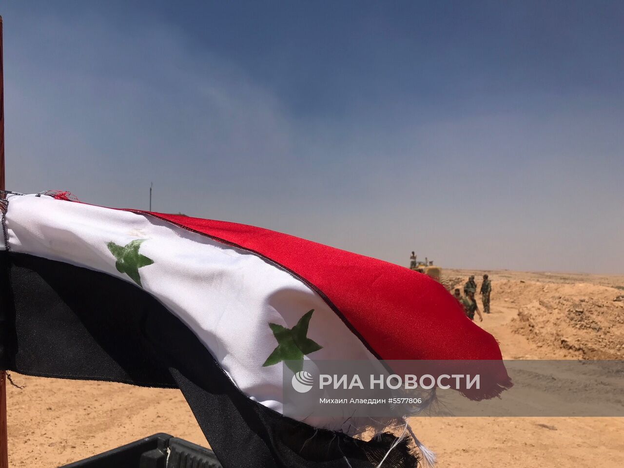 Сирийские войска вышли к границе с Иорданией в провинции Дераа