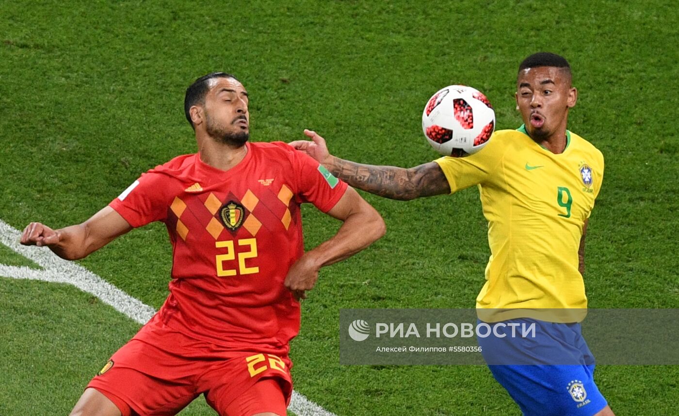 Футбол. ЧМ-2018. Матч Бразилия - Бельгия