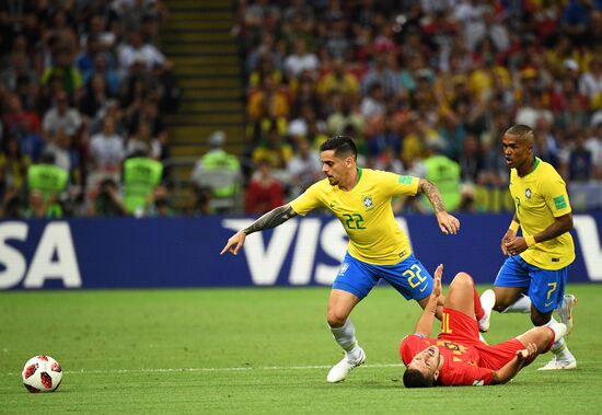 Футбол. ЧМ-2018. Матч Бразилия - Бельгия 