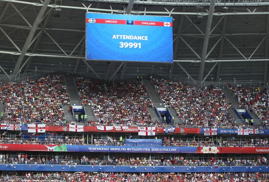 Футбол. ЧМ-2018. Матч Швеция - Англия