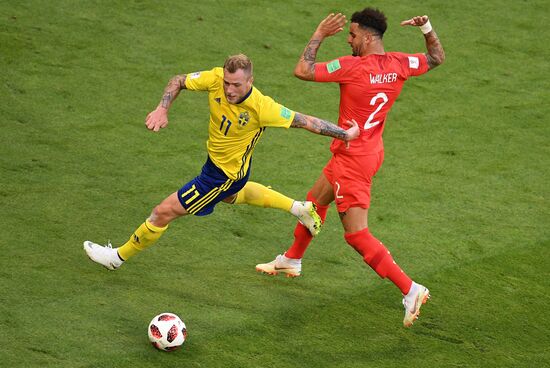 Футбол. ЧМ-2018. Матч Швеция - Англия