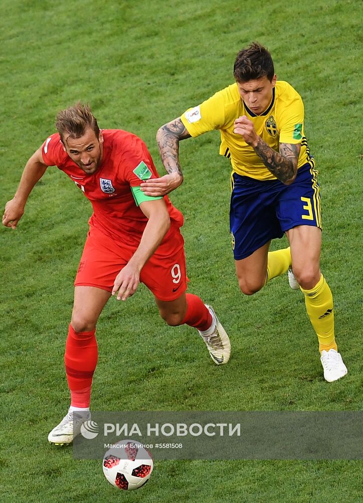 Футбол. ЧМ-2018. Матч Швеция - Англия