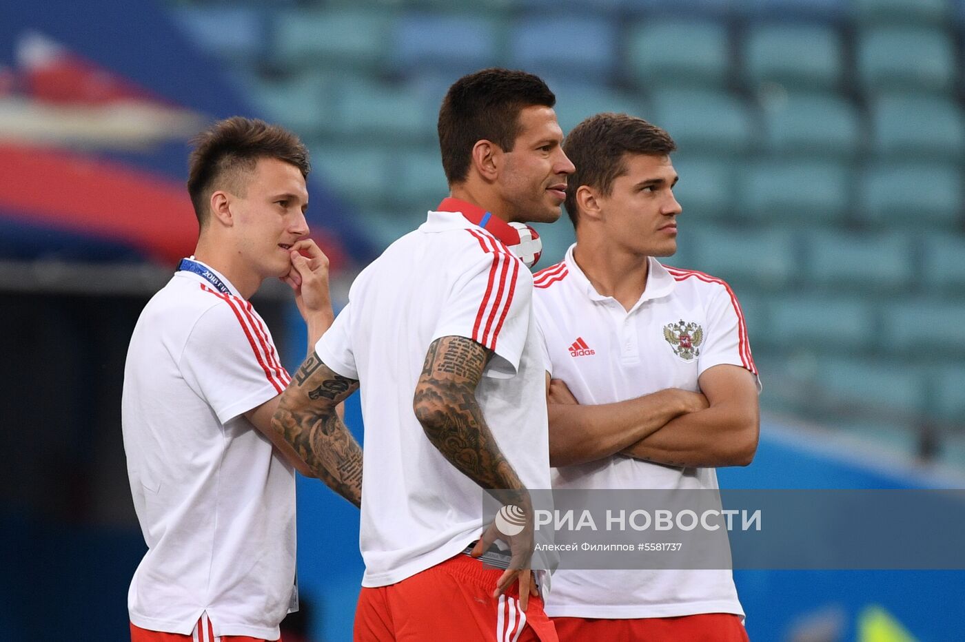 Футбол. ЧМ-2018. Матч Россия - Хорватия