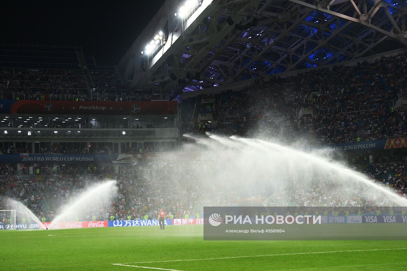 Футбол. ЧМ-2018. Матч Россия - Хорватия