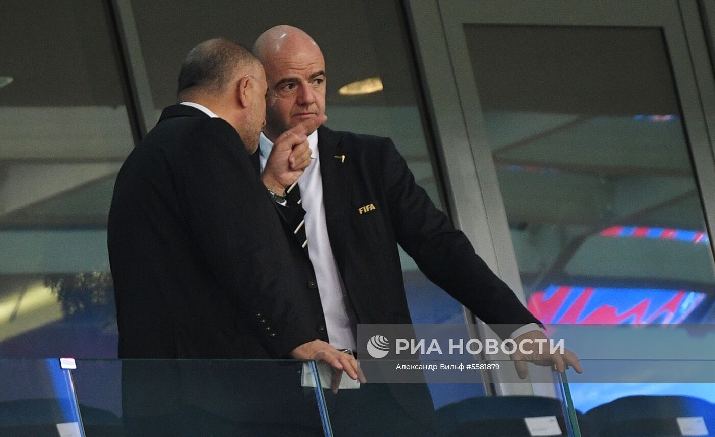 Футбол. ЧМ-2018. Матч Россия - Хорватия