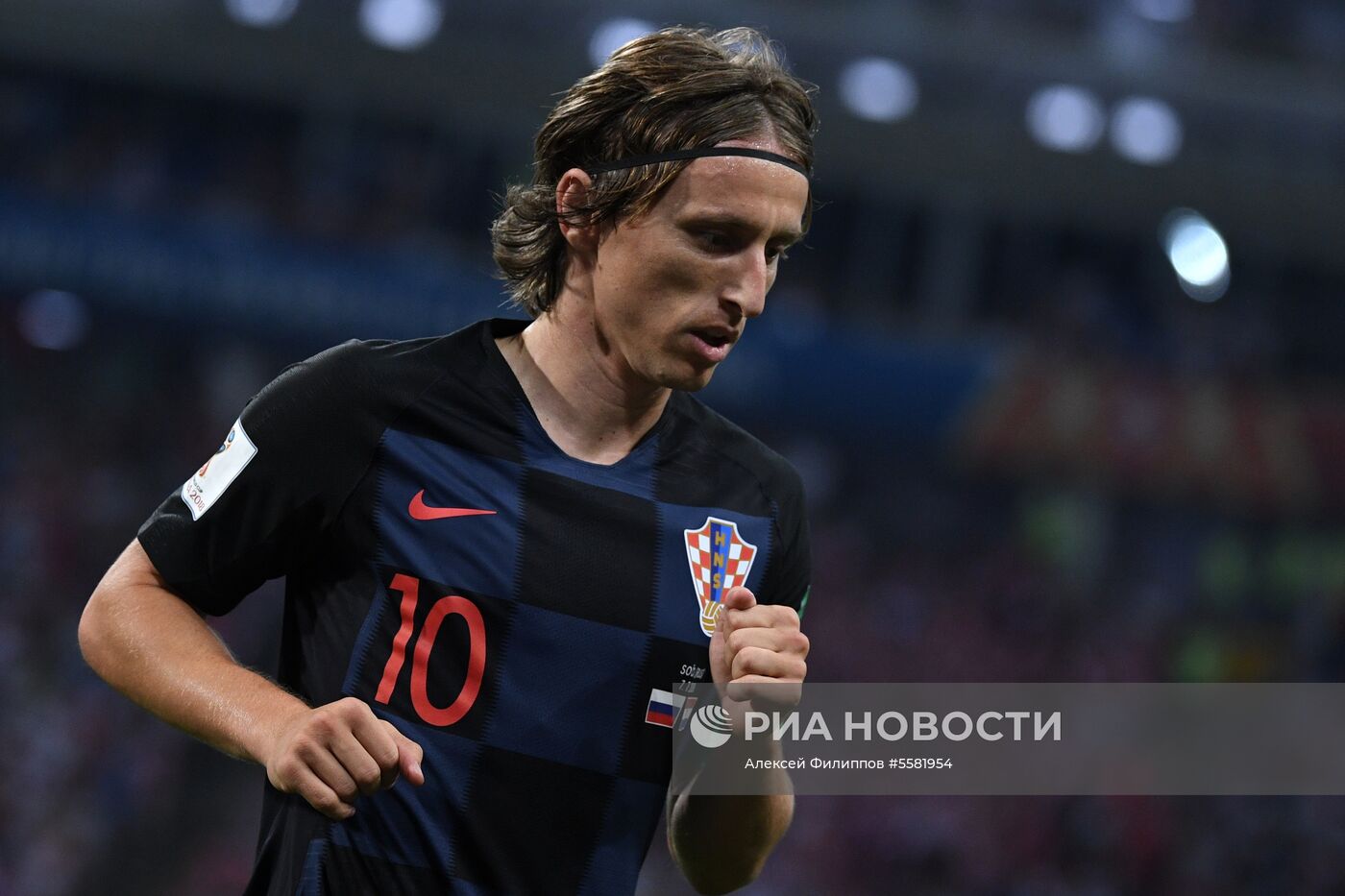 Футбол. ЧМ-2018. Матч Россия - Хорватия