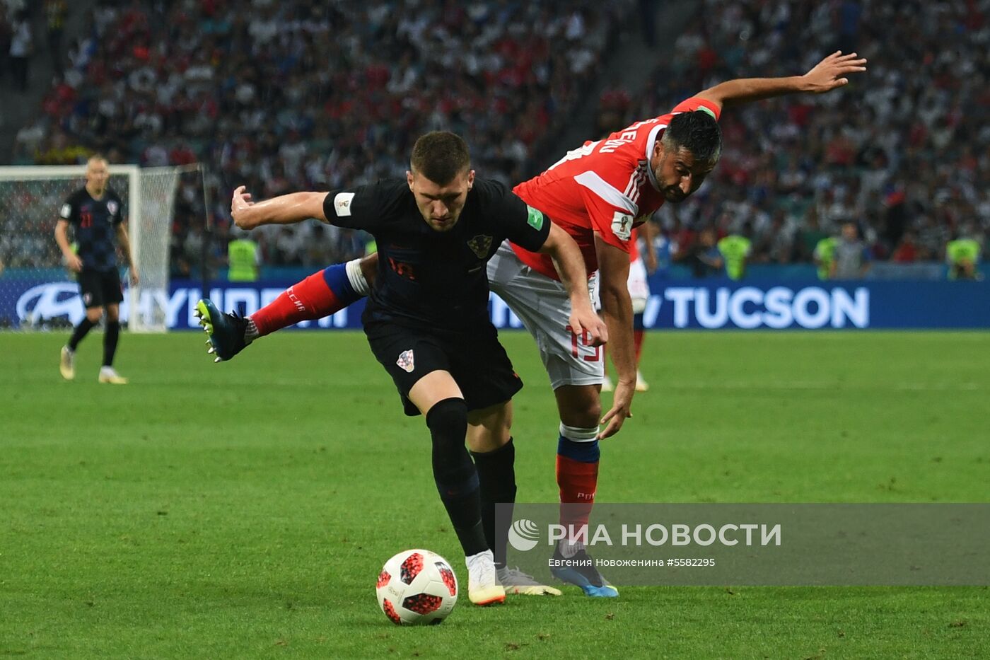 Футбол. ЧМ-2018. Матч Россия - Хорватия