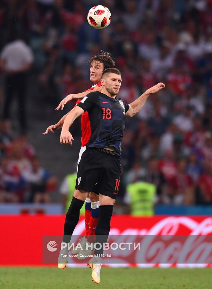 Футбол. ЧМ-2018. Матч Россия - Хорватия