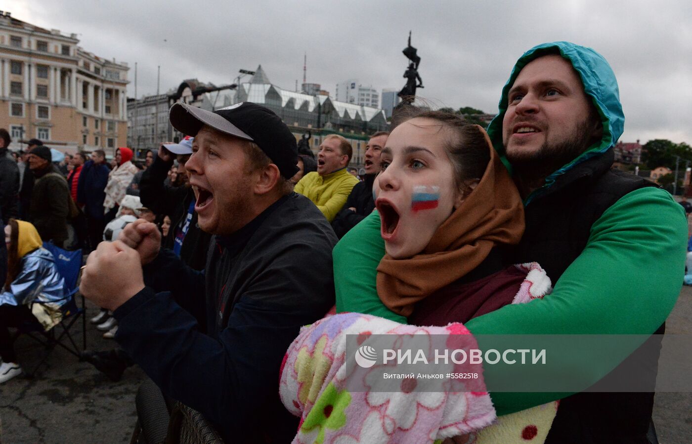 Просмотр матча ЧМ-2018 по футболу между сборными России и Хорватии